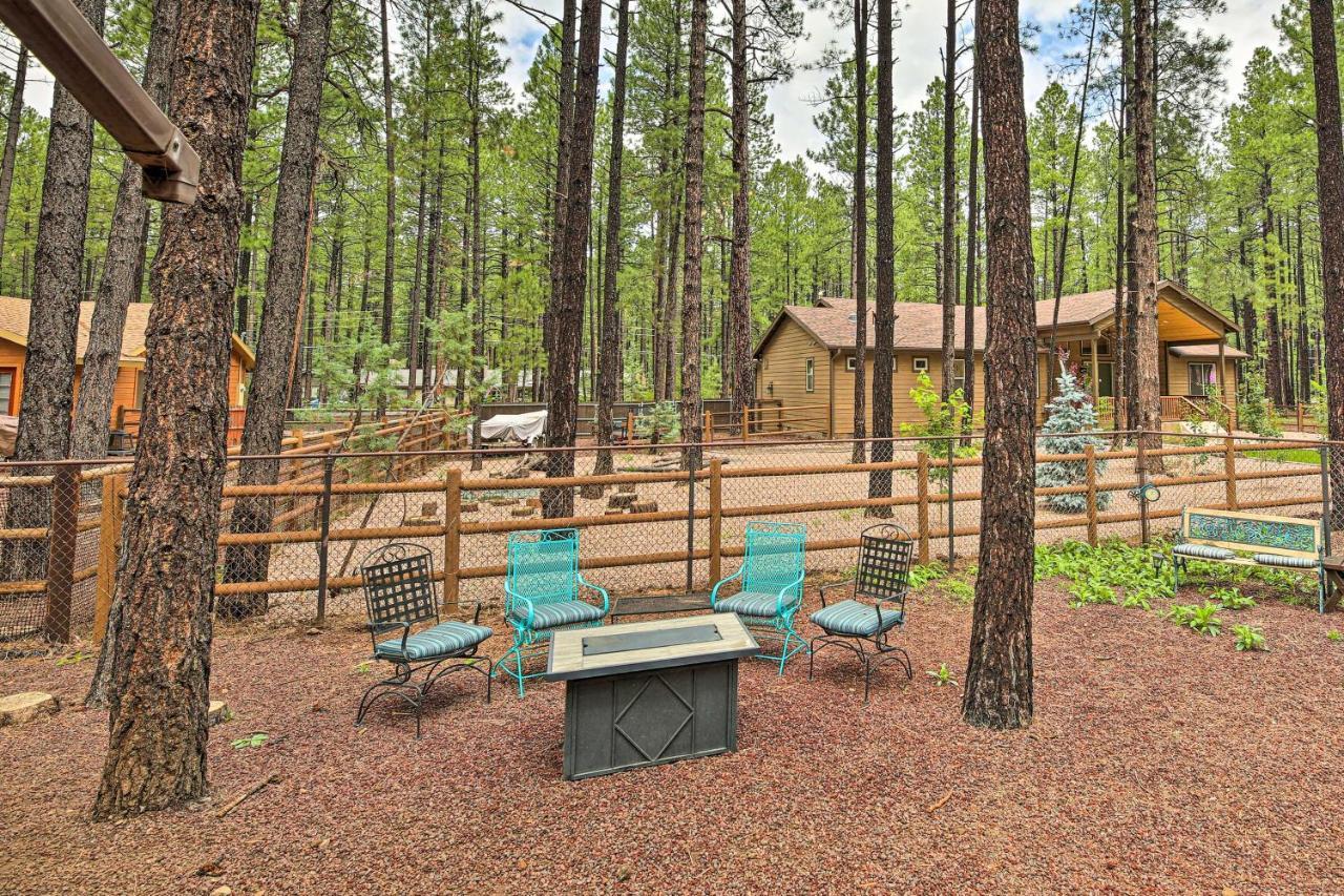 A-Frame Pinetop Lakeside Cabin Under The Pines! Villa Exterior foto